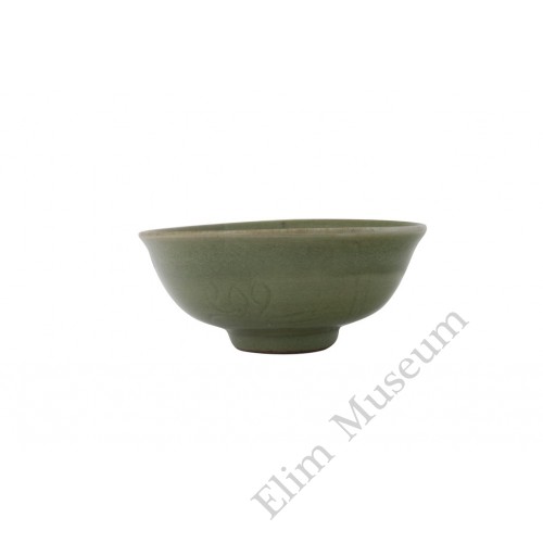 1119（2） Ming Long-Quan celadon glaze bowl