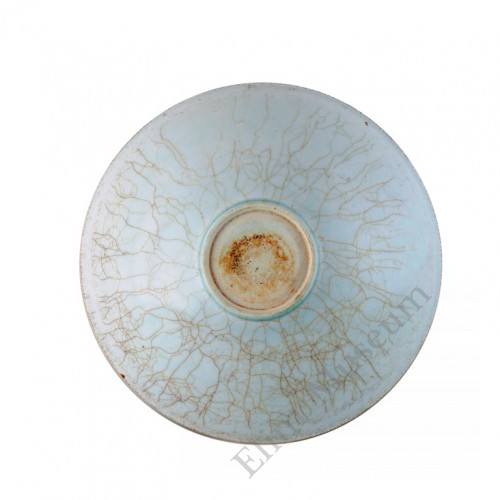 1256 A Song Dynasty Hutian-Ware yingqing glaze bowl