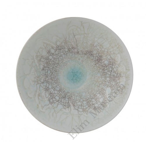 1260 A Song Hutian-Ware  crackle glaze bowl  
