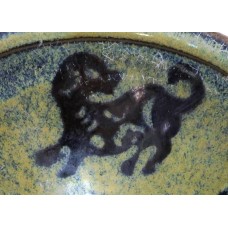 1276  Jizhou-Ware "three puppies" paper cutout bowl
